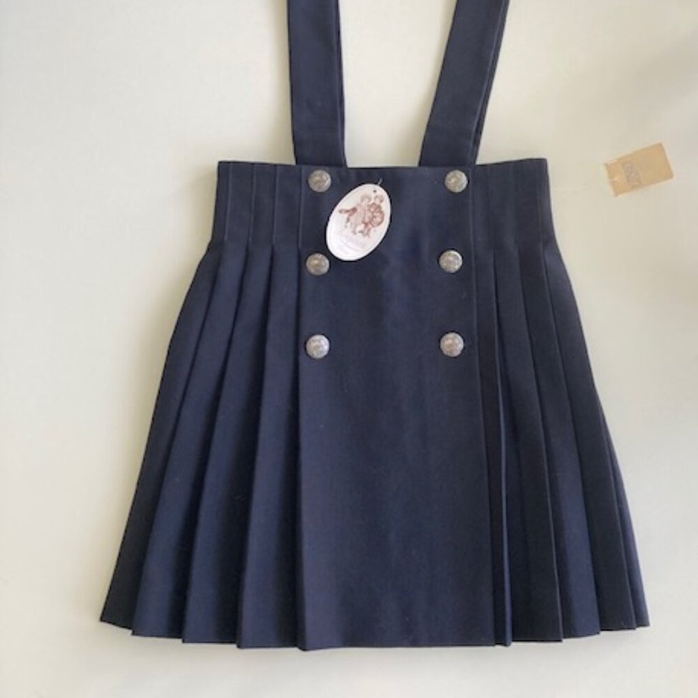 Bonpoint Girls Pleated Classic French Skirt